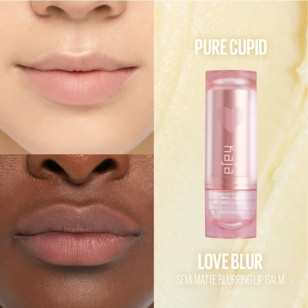 Kaja Love Blur Semi-matte Blurring Lip Balm - Pure Cupid - New, No Box, Sealed
